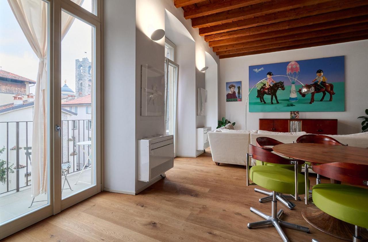 "Camera Con Vista" Bergamo Alta المظهر الخارجي الصورة